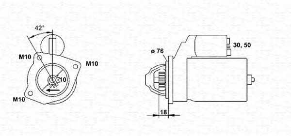 Magneti marelli 943251335010 Starter 943251335010