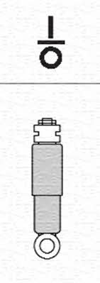 Magneti marelli 356144070000 Rear gas shock absorber 356144070000 356144070000 Magneti marelli Rear gas shock absorber