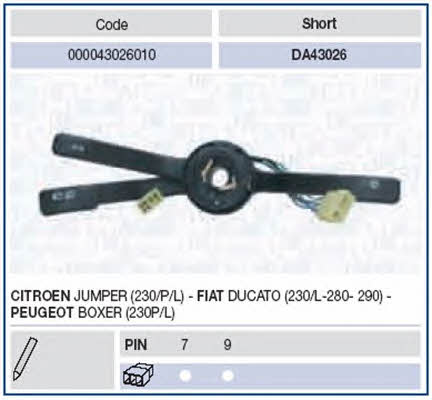 Buy Magneti marelli 000043026010 at a low price in United Arab Emirates!