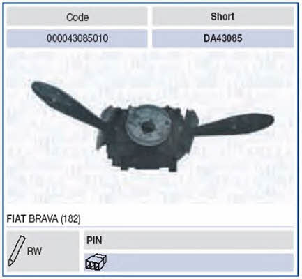 Buy Magneti marelli 000043085010 at a low price in United Arab Emirates!