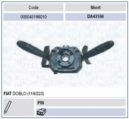 Buy Magneti marelli 000043188010 at a low price in United Arab Emirates!