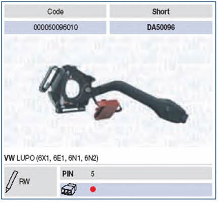 000050096010 Magneti marelli Stalk switch
