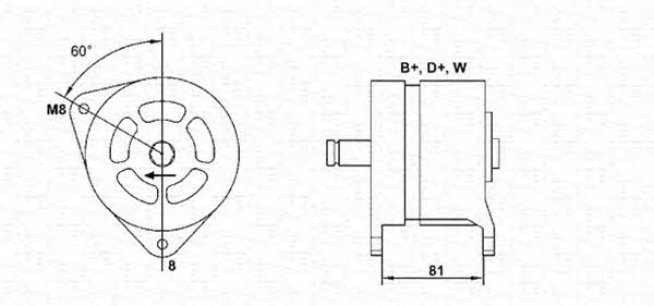  063324256010 Alternator 063324256010