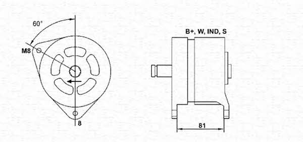  063324274010 Alternator 063324274010