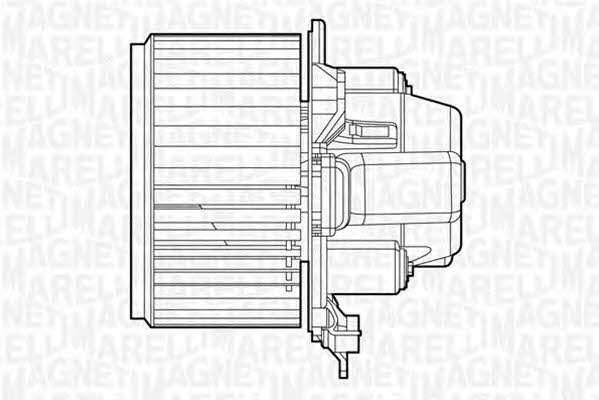 Magneti marelli 069412509010 Cabin ventilation motor 069412509010