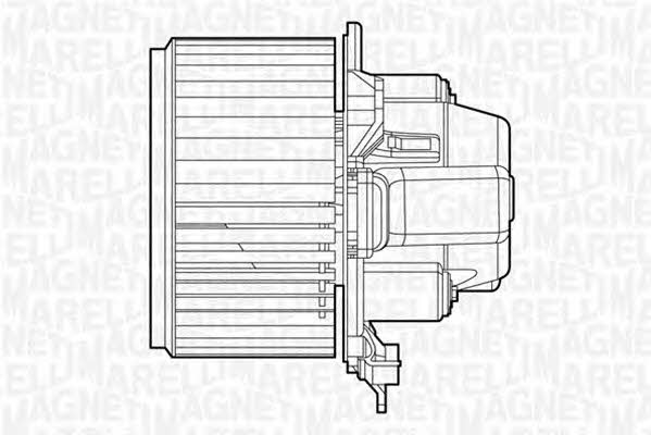 Magneti marelli 069412510010 Cabin ventilation motor 069412510010