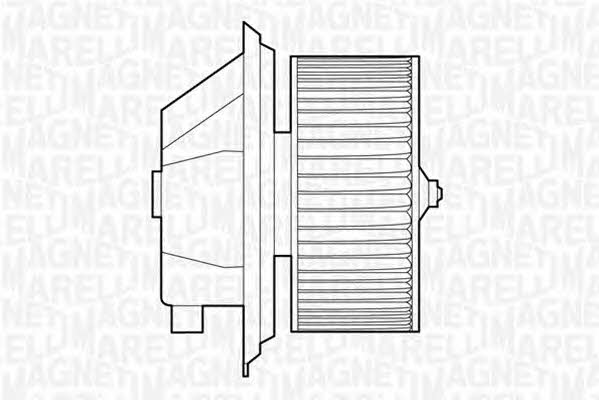Magneti marelli 069412514010 Cabin ventilation motor 069412514010