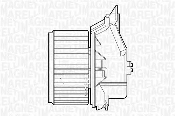 Magneti marelli 069412527010 Cabin ventilation motor 069412527010