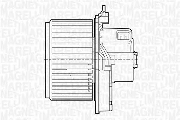 Magneti marelli 069412532010 Cabin ventilation motor 069412532010
