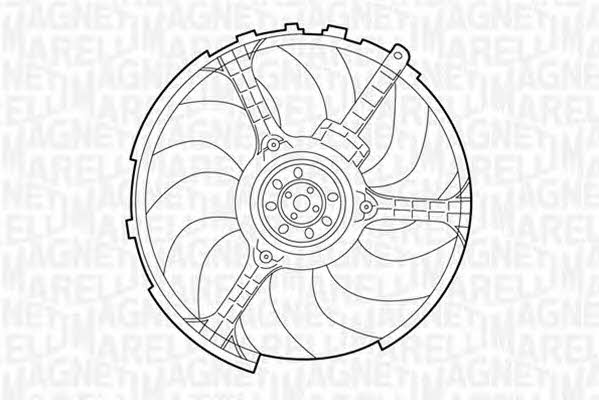 Magneti marelli 069422032010 Hub, engine cooling fan wheel 069422032010