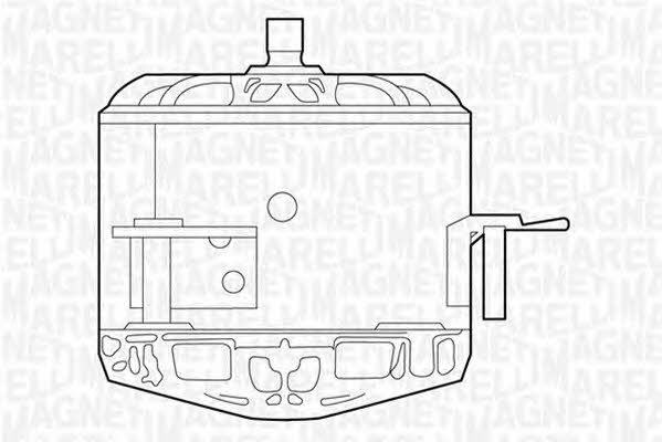 Magneti marelli 069422213010 Hub, engine cooling fan wheel 069422213010