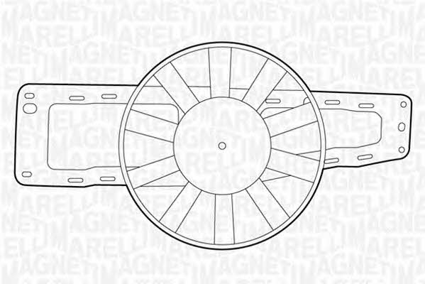 Magneti marelli 069422217010 Hub, engine cooling fan wheel 069422217010