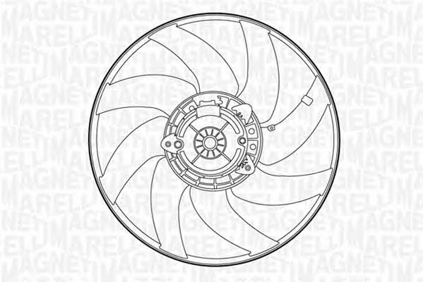 Magneti marelli 069422422010 Hub, engine cooling fan wheel 069422422010
