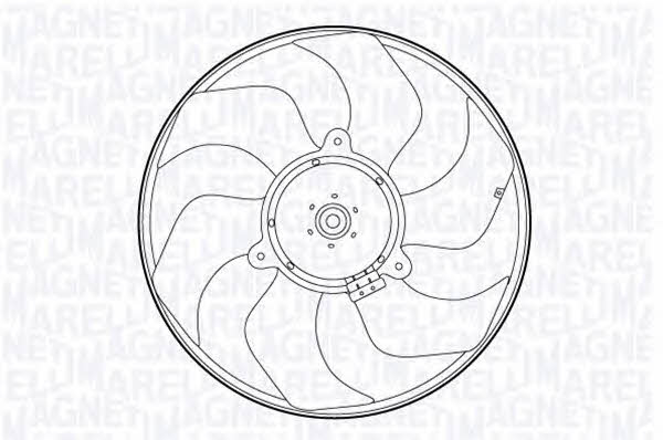 Magneti marelli 069422562010 Hub, engine cooling fan wheel 069422562010