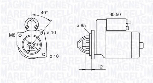 Magneti marelli 063280062010 Starter 063280062010