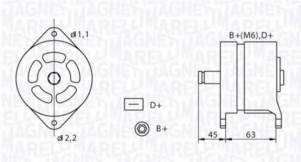  063320060010 Alternator 063320060010