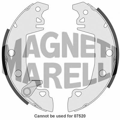 Magneti marelli 360219192100 Brake shoe set 360219192100