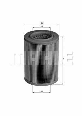 Mahle/Knecht LX 79 Air filter LX79
