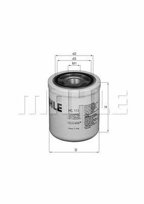 Mahle/Knecht HC 113 Automatic transmission filter HC113