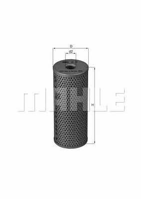 Mahle/Knecht HX 89 Hydraulic filter HX89
