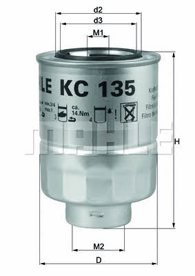 Buy Mahle/Knecht KC 135D at a low price in United Arab Emirates!