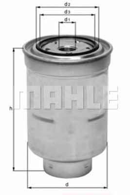 Mahle/Knecht KC 389 Fuel filter KC389