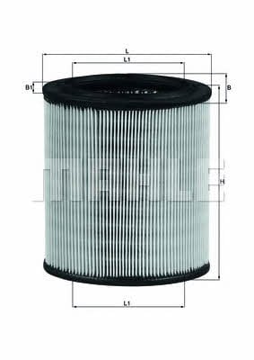 Mahle/Knecht LX 715 Air filter LX715