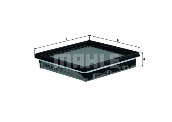 Air filter Mahle/Knecht LX 725