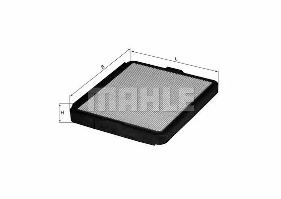 Mahle/Knecht LX 75 Air filter LX75