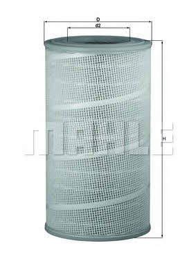 Mahle/Knecht LX 774 Air filter LX774
