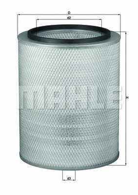 Mahle/Knecht LX 780 Air filter LX780