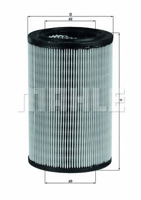 Mahle/Knecht LX 865 Air filter LX865