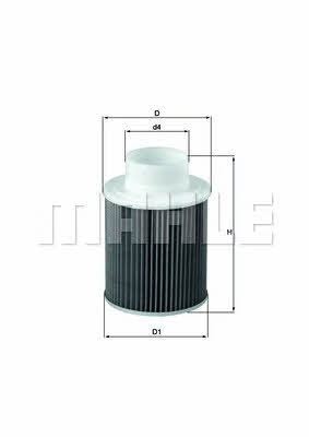 Mahle/Knecht LX 879 Air filter LX879