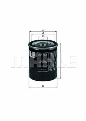 Buy Mahle/Knecht OC602 – good price at EXIST.AE!