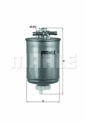 Mahle/Knecht KL 103 Fuel filter KL103