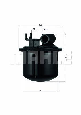 Mahle/Knecht KL 183 Fuel filter KL183