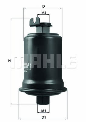 Mahle/Knecht KL 209 Fuel filter KL209