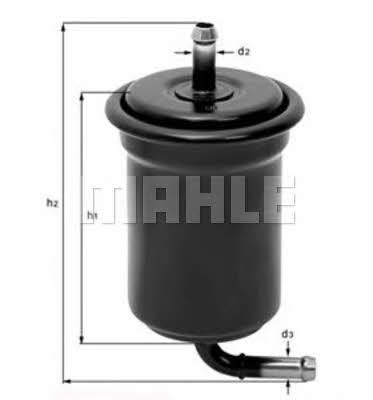 Mahle/Knecht KL 302 Fuel filter KL302