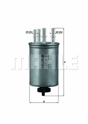 Mahle/Knecht KL 451 Fuel filter KL451