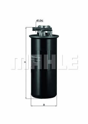 Mahle/Knecht KL 454 Fuel filter KL454