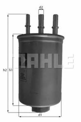 Fuel filter Mahle/Knecht KL 511