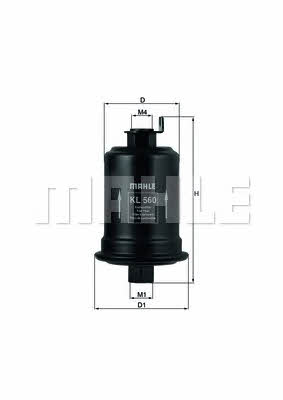 Buy Mahle/Knecht KL 560 at a low price in United Arab Emirates!