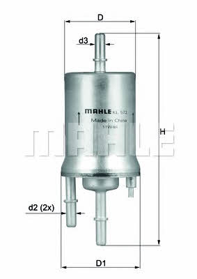 Buy Mahle&#x2F;Knecht KL 572 at a low price in United Arab Emirates!