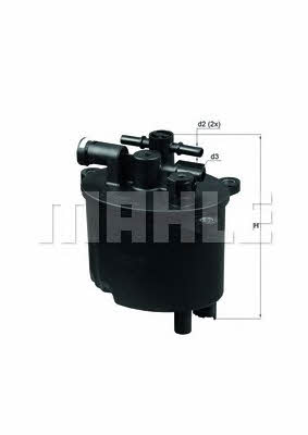 Fuel filter Mahle/Knecht KL 581