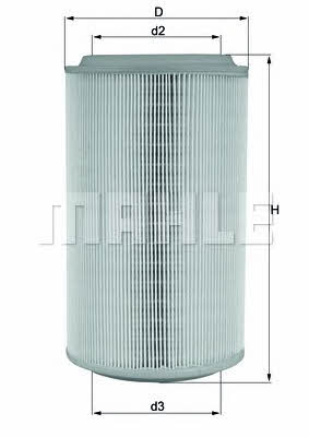 Buy Mahle/Knecht LX 913 at a low price in United Arab Emirates!