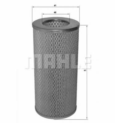 Air filter Mahle&#x2F;Knecht LX 941