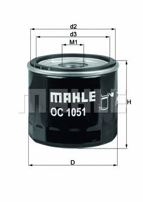 Buy Mahle&#x2F;Knecht OC 1051 at a low price in United Arab Emirates!
