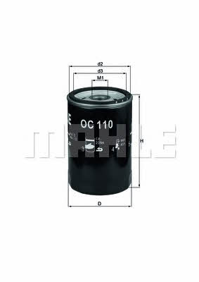 Mahle/Knecht Oil Filter – price 31 PLN