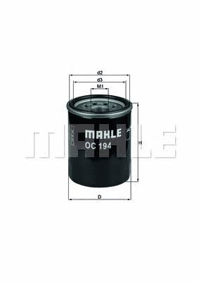 Buy Mahle&#x2F;Knecht OC 194 at a low price in United Arab Emirates!