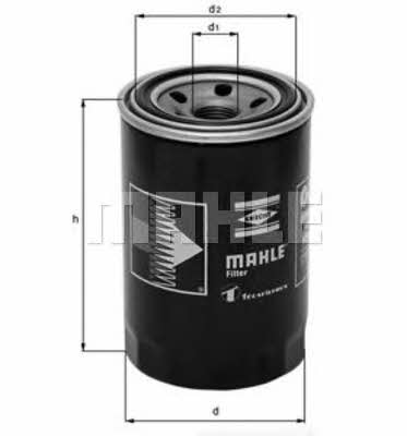 Oil Filter Mahle/Knecht OC 273